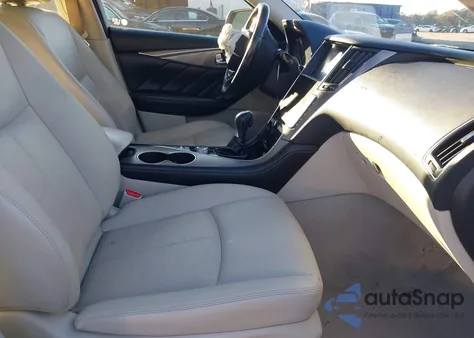 2016 Infiniti Q50 2.0T Premium from USA, damaged, VIN JN1CV7AP6GM200454